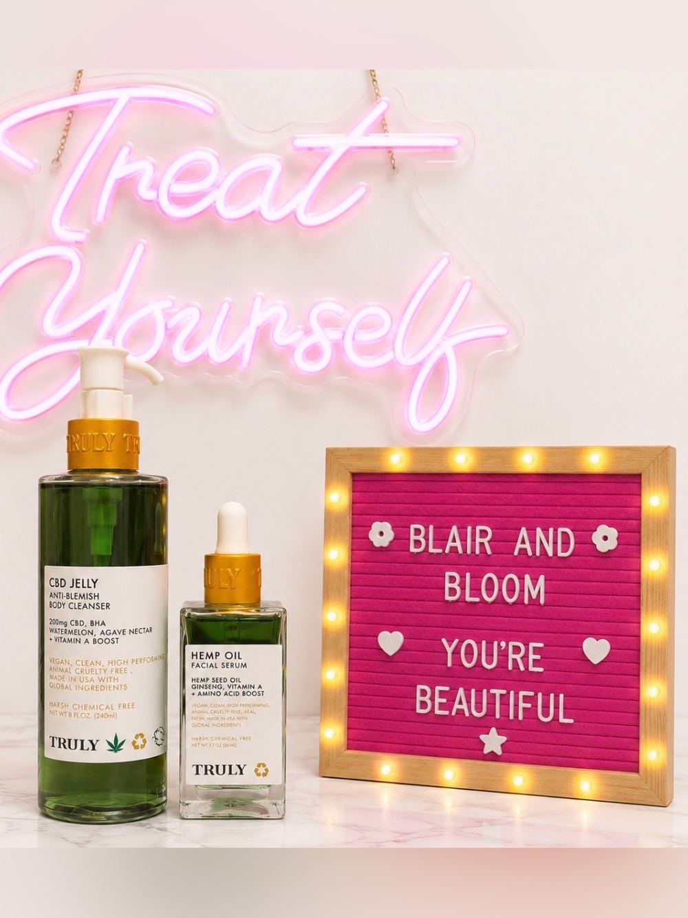Truly Beauty Anti-Blemish Body Cleansers & Facial Oil Bundle-DISCONTINUED